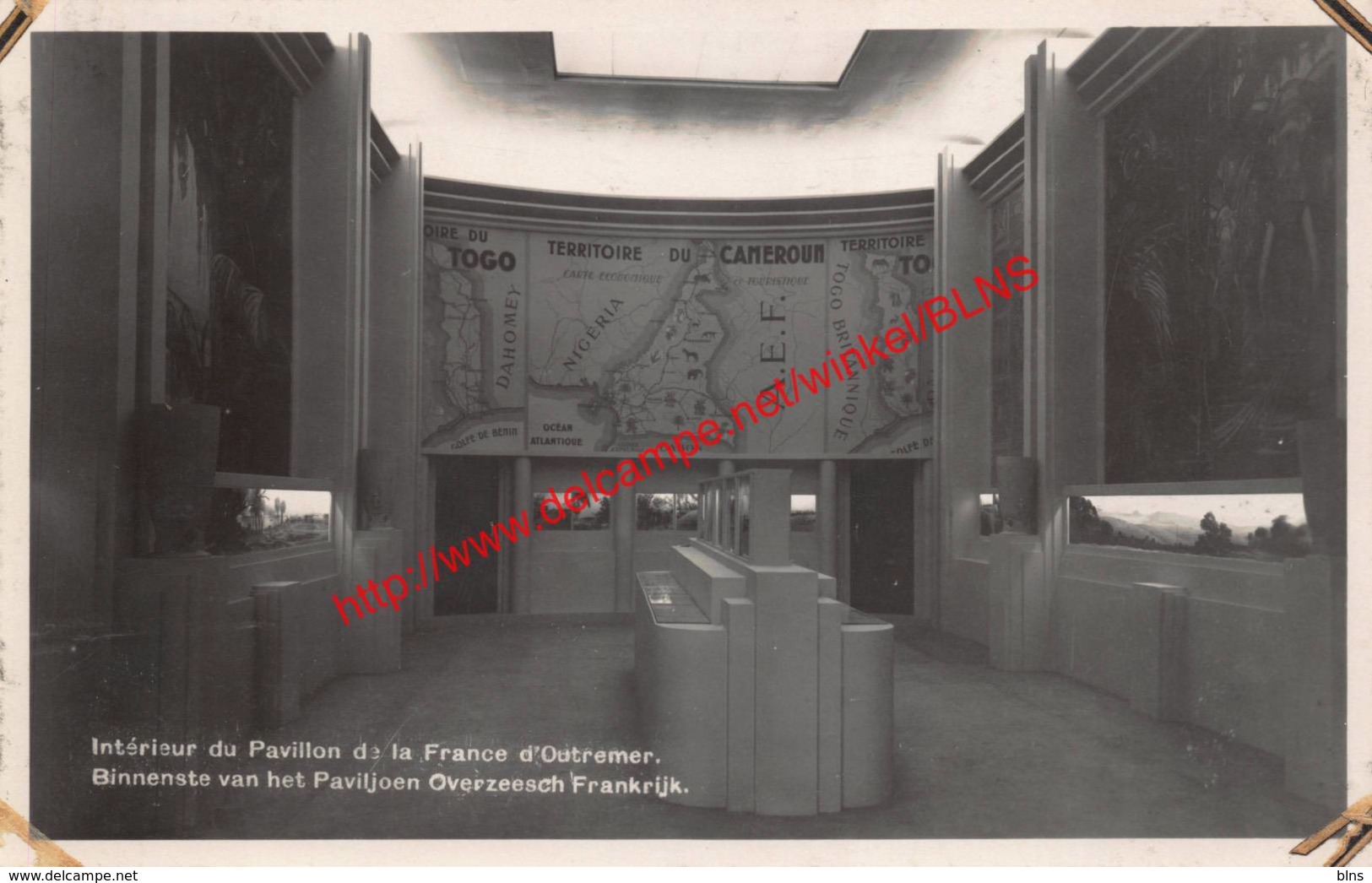 Intérieur Du Pavillon De La France D'Outremer - Exposition Universelle Et Internationale De Bruxelles 1935 - Brussel Bru - Expositions Universelles