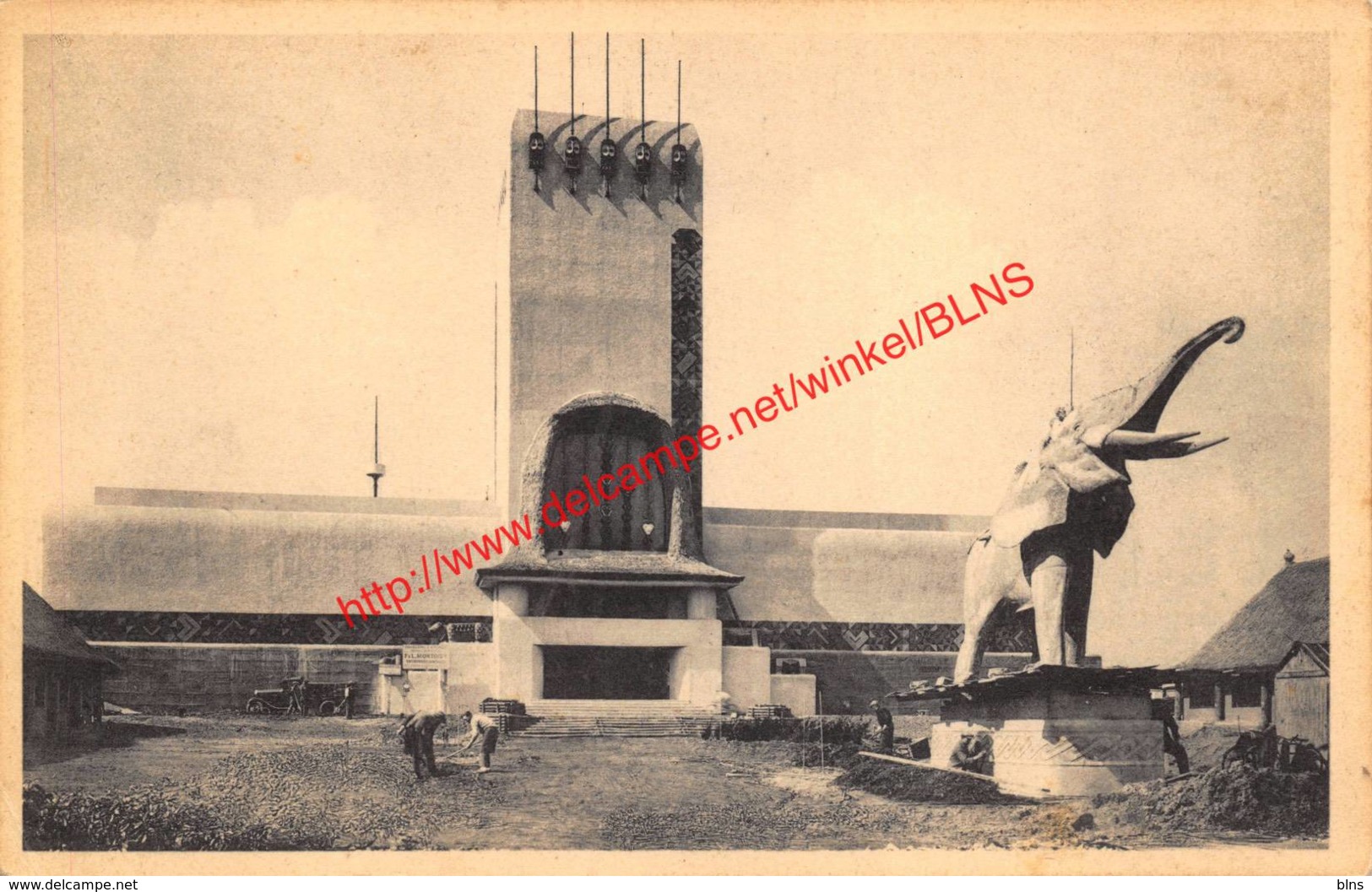 Pavillon Du Congo - Exposition Universelle Et Internationale De Bruxelles 1935 - Brussel Bruxelles - Expositions Universelles