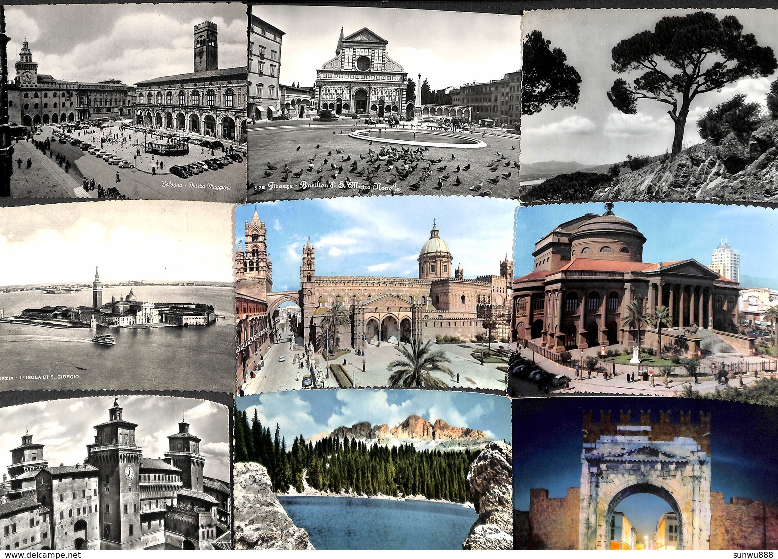 Italie Italy Italia - Lot 82 cartes postcards (voir zie see scans, petit prix)