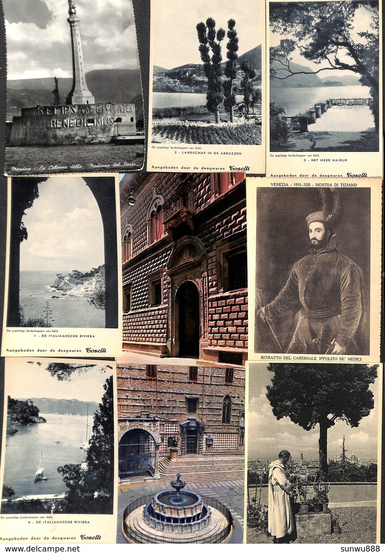 Italie Italy Italia - Lot 114 cartes postcards (voir zie see scans, petit prix)