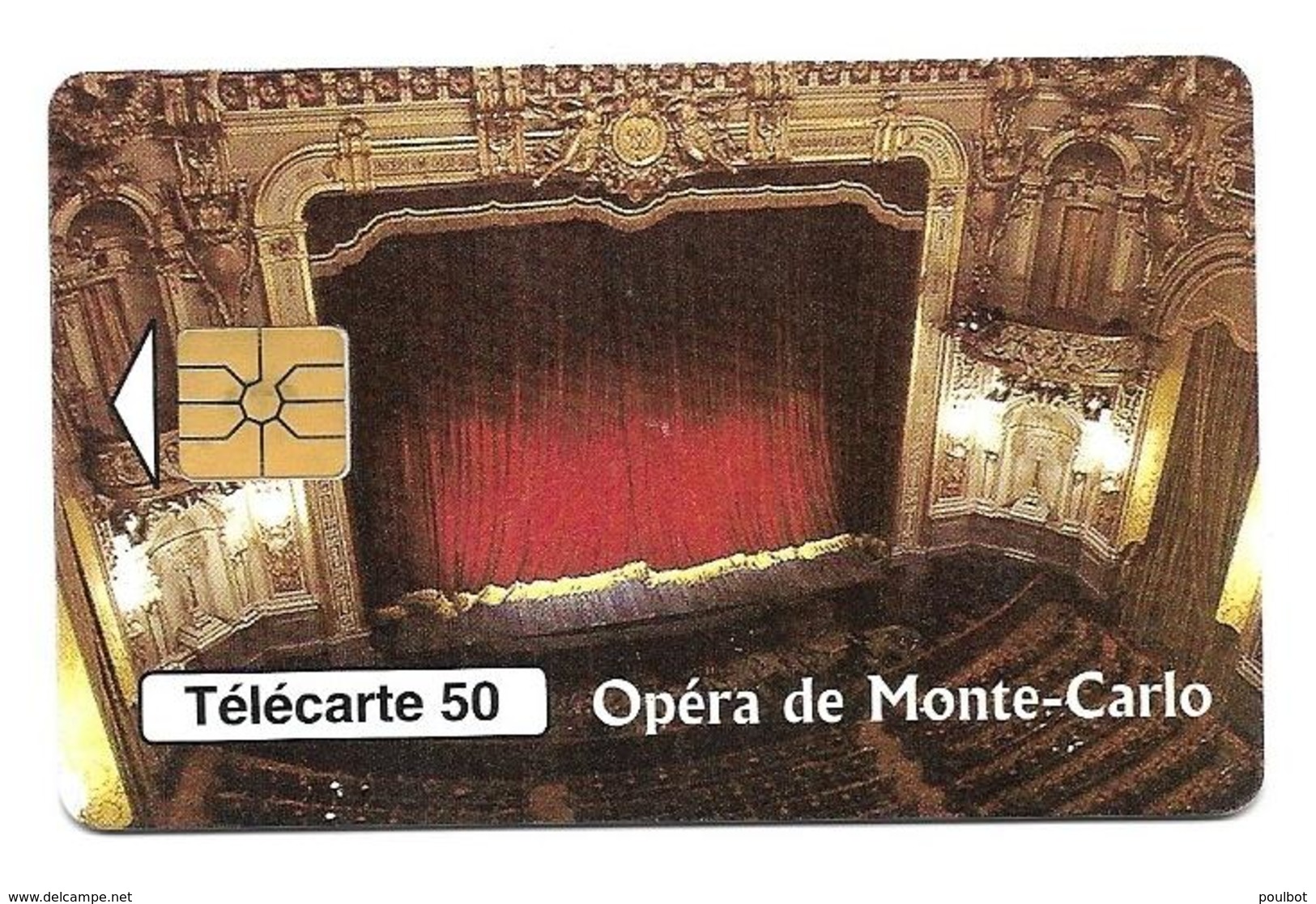 Télécarte Monaco MF46 Opéra De Monté - Carlo - Monaco