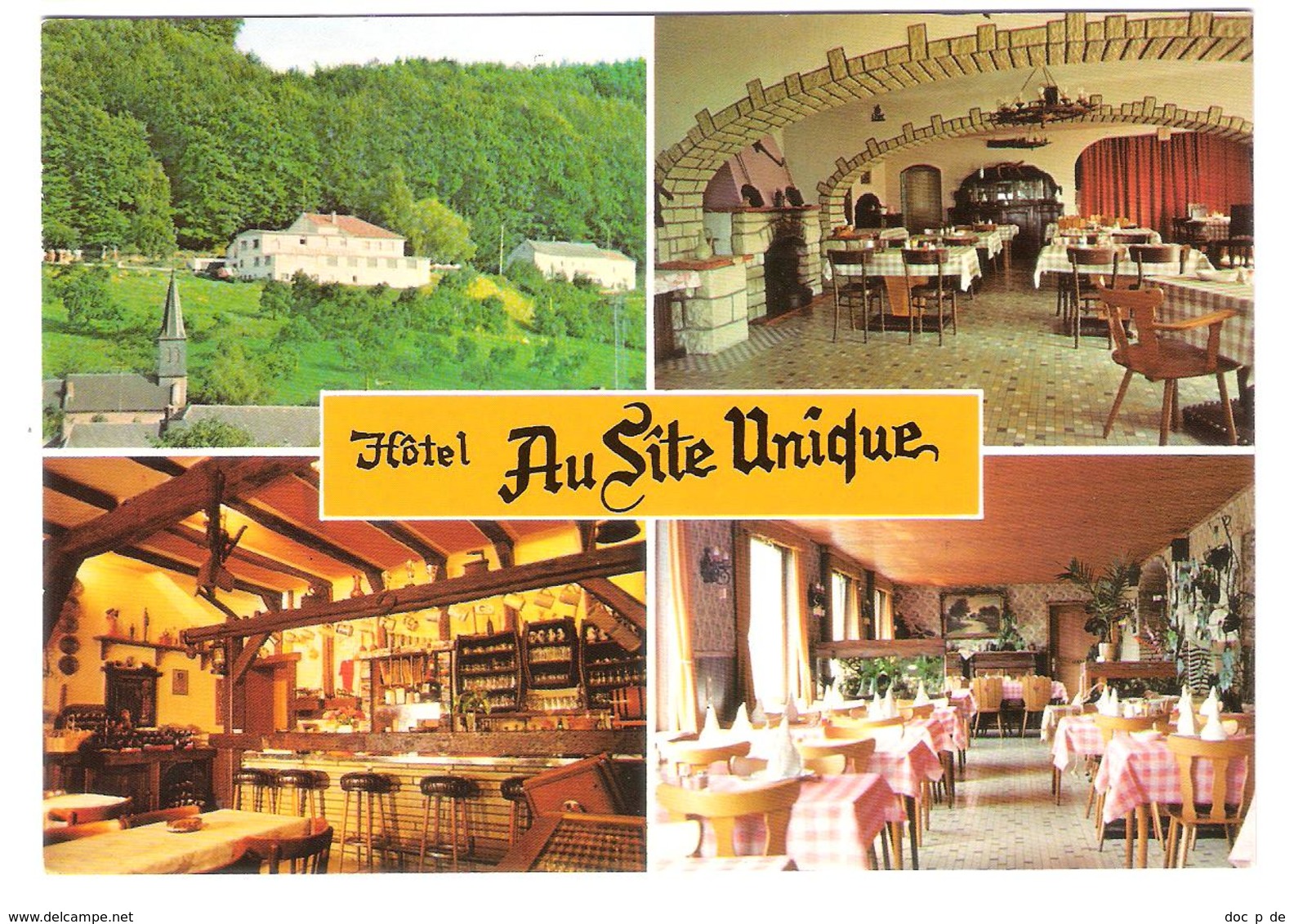 Luxembourg - Bigelbach - Hotel Restaurant " Au Site Unique " - Diekirch