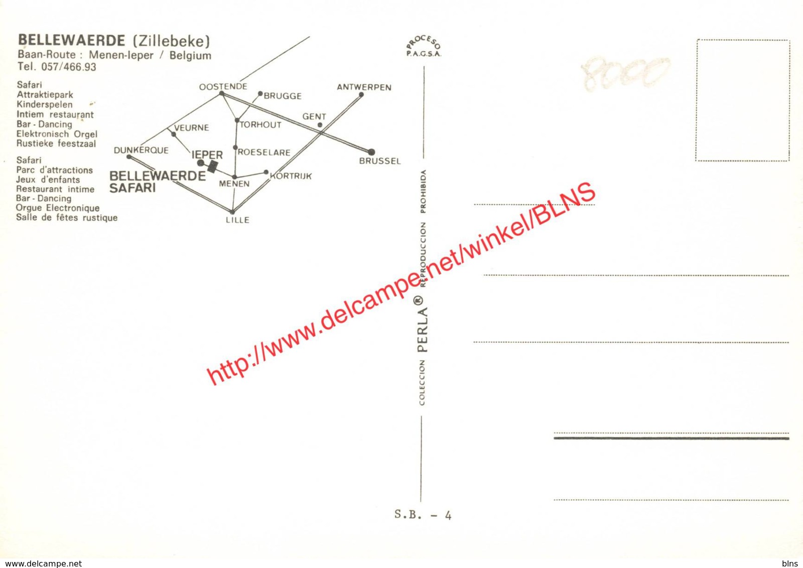 Safari Bellewaerde - Zillebeke - Ieper - Ieper