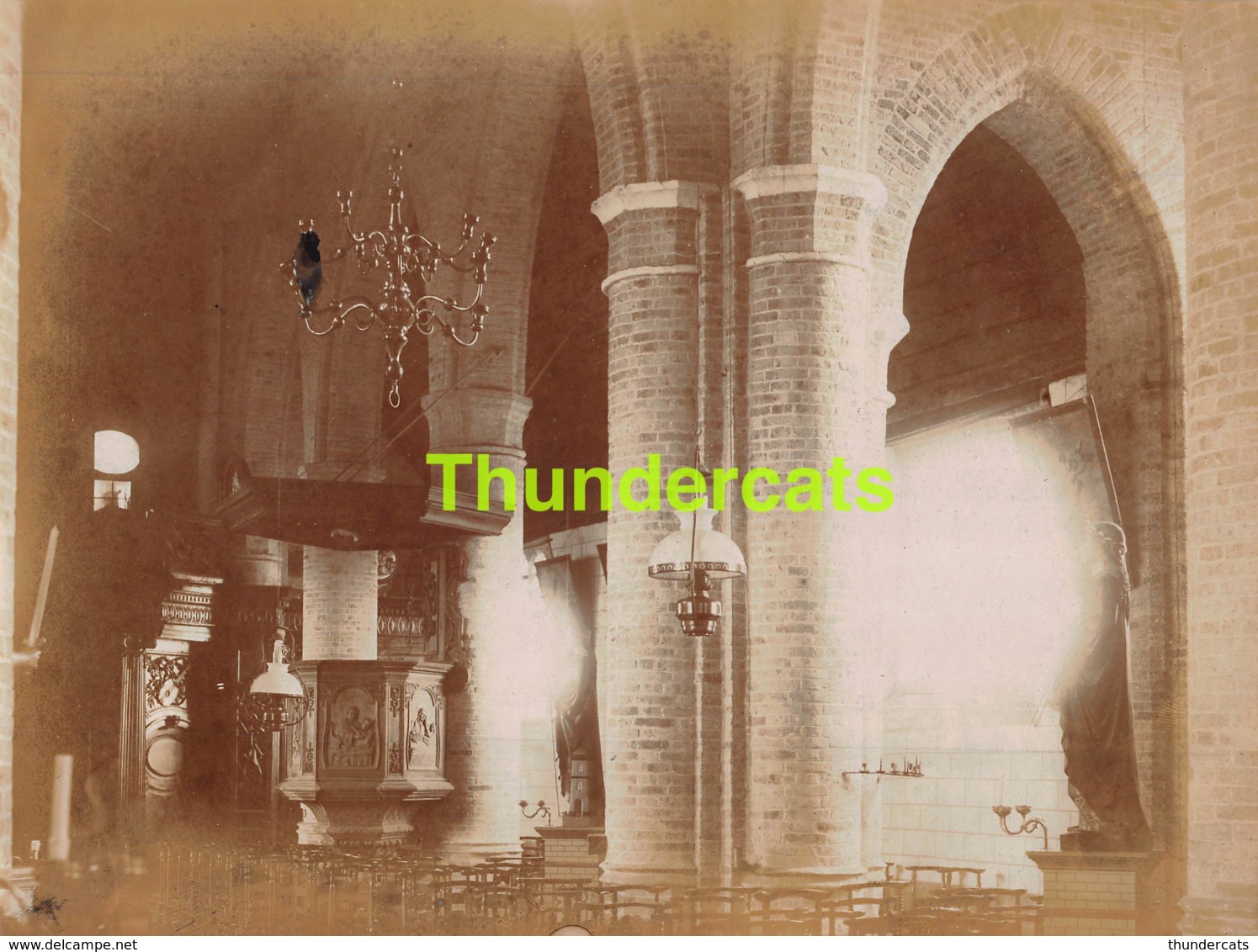 OUDE FOTO ANCIENNE PHOTO VINCKEM VINKEM KERK EGLISE - Veurne