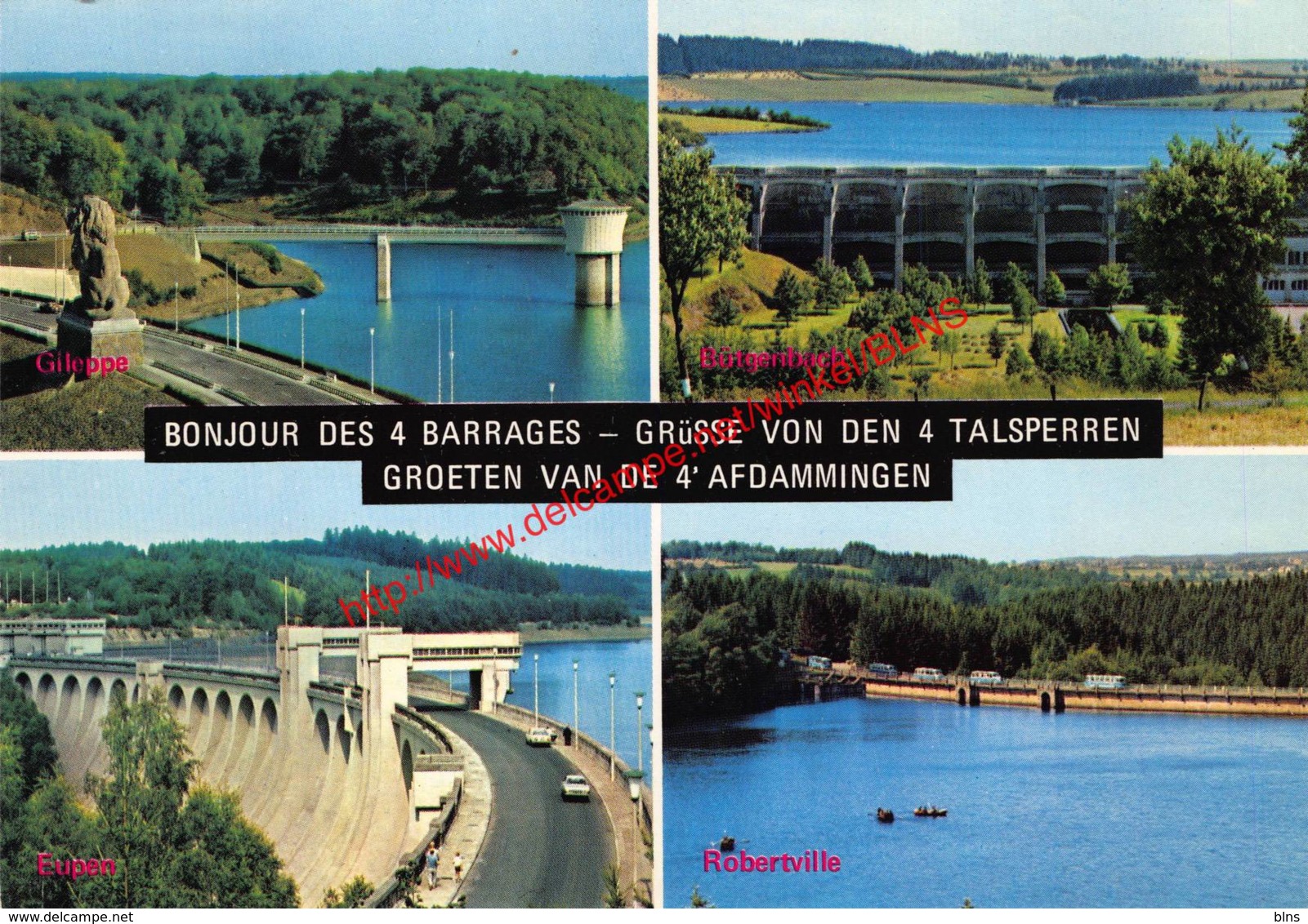 Bonjour Des 4 Barrages - Bütgenbach - Butgenbach - Buetgenbach