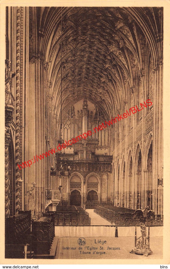 Intérieur De L'église Saint-Jacques - Liège - Liege