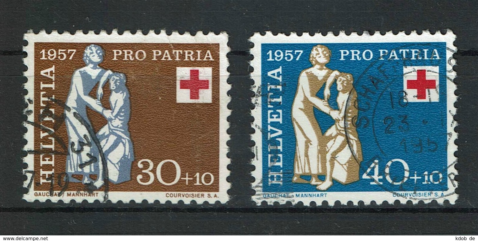 Schweiz Michel Nr.: 644 + 645 Gestempelt - Used Stamps