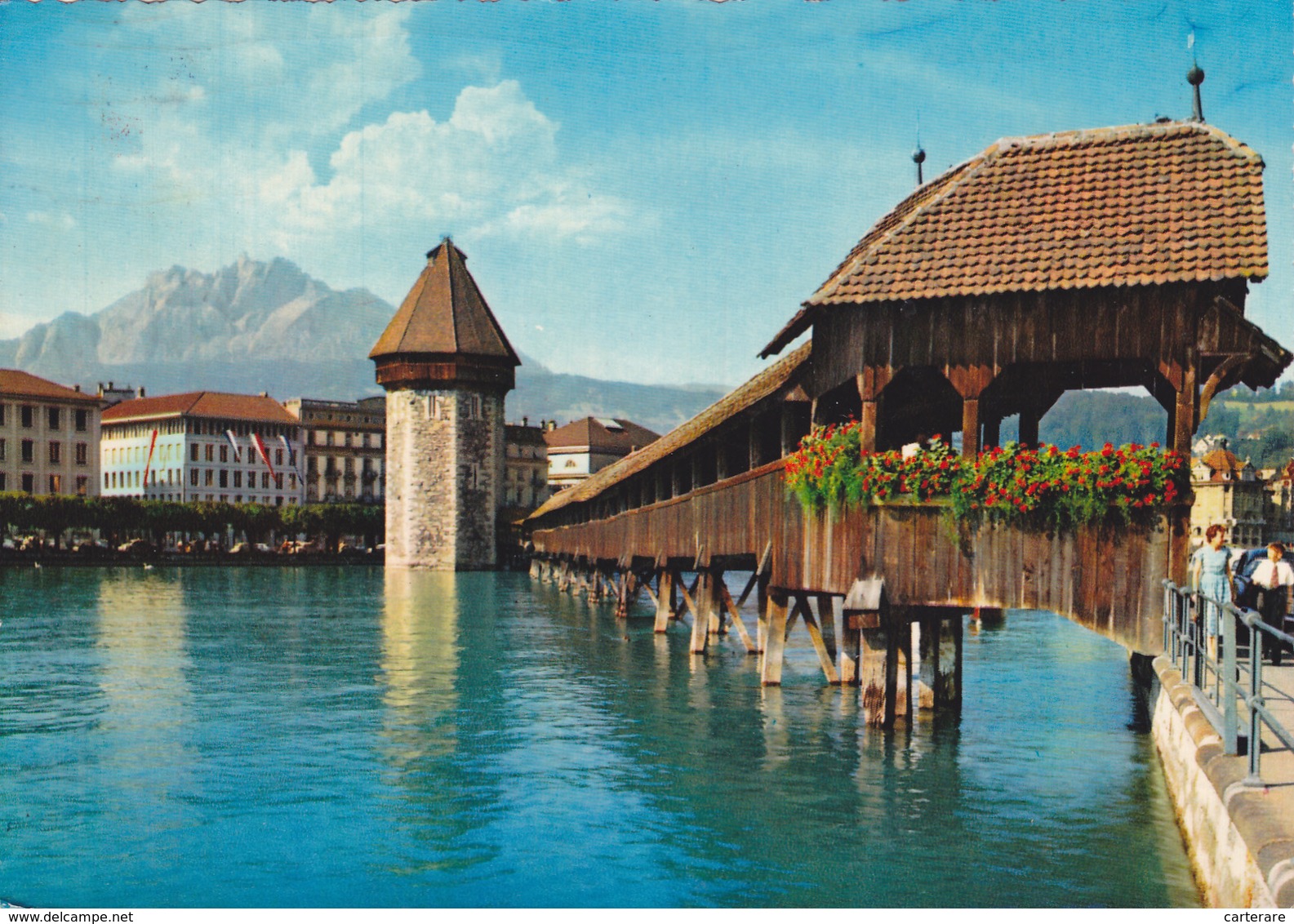 SUISSE,SWISS,SWITZERLAND,SCHWEIZ,SVIZZERA,LUZERN,LUCERN,PONT - Lucerne