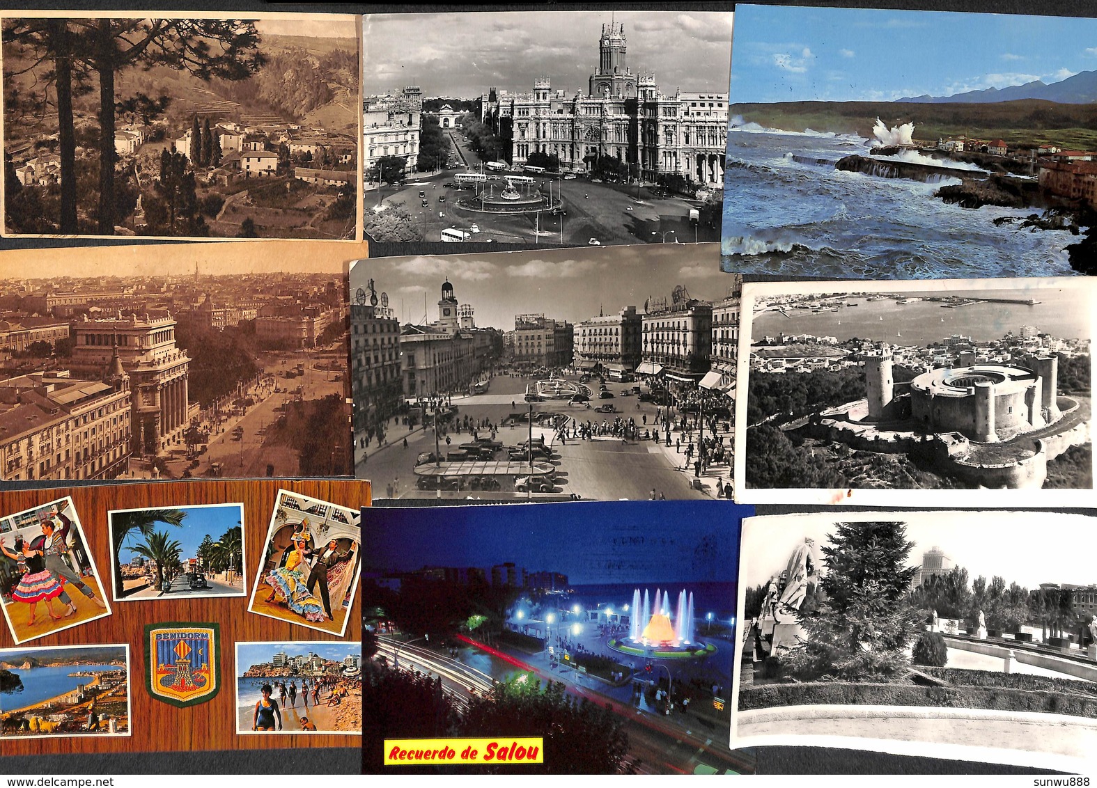 Espagne Spain Espana - Lot 114 Cartes Postcards (voir Zie See Scans, Petit Prix) - 100 - 499 Cartes
