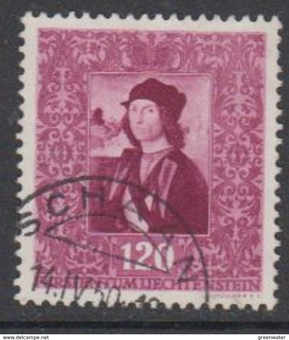 Liechtenstein 1949 Paintings / Raffael 1.20Fr  1v Used (42184H) - Gebruikt