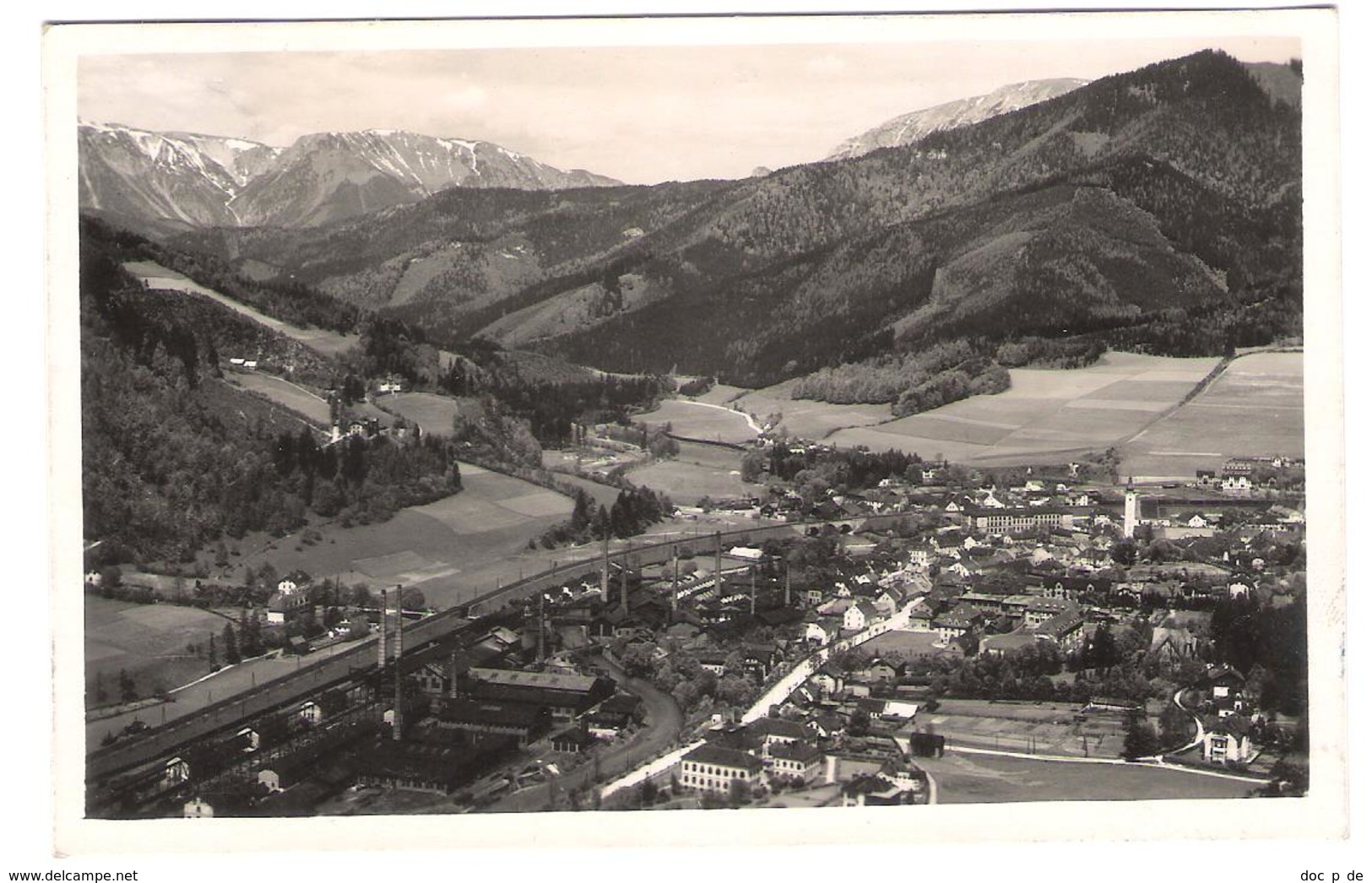 Österreich - Mürzzuschlag - Steiermark - Alte Ansicht 1943 - Mürzzuschlag