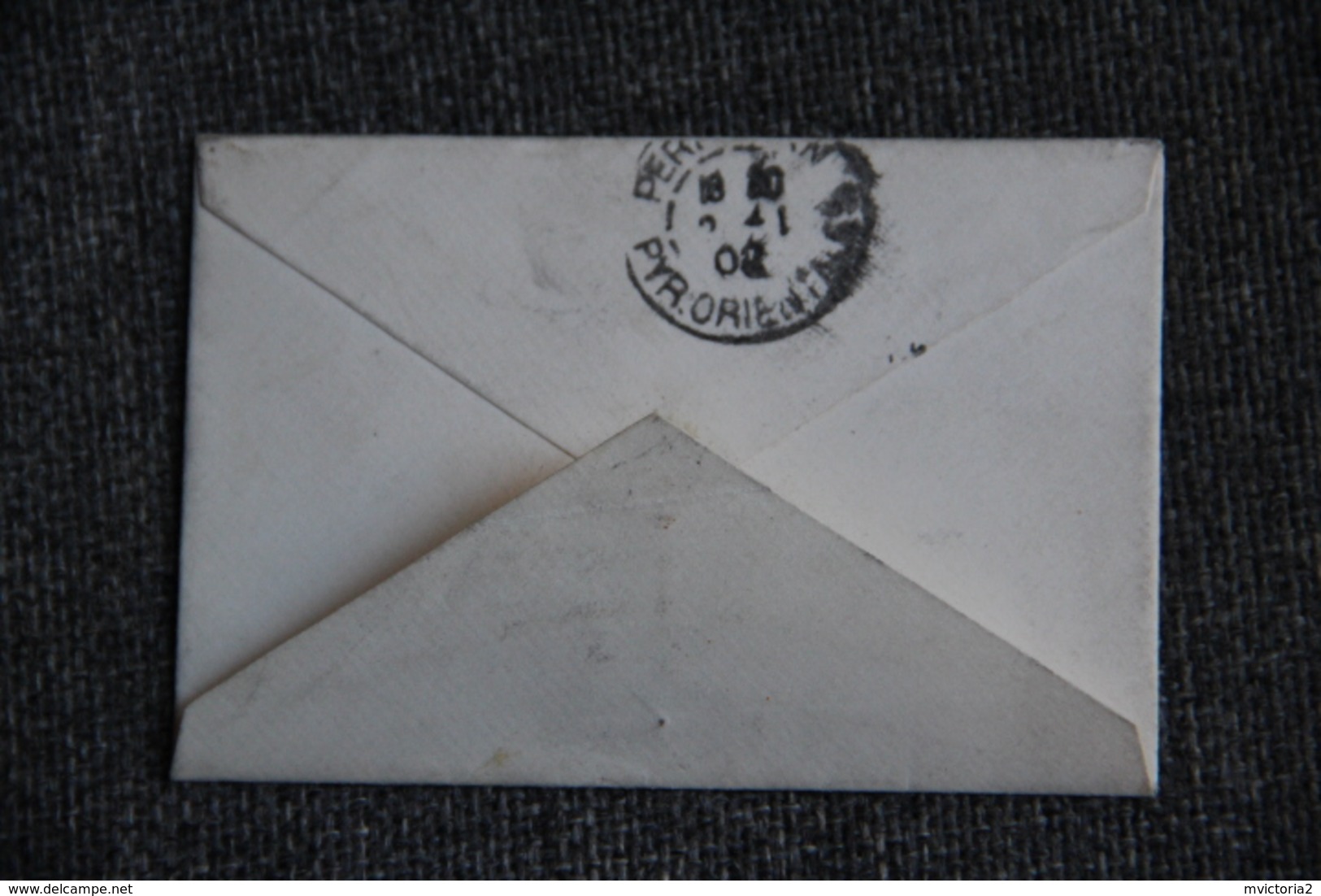 Timbre Taxe Sur Lettre - Cachet Courrier Ligne Maritime Vers PERPIGNAN (66) Et Carte Aspirant De Marine. - Poste Maritime