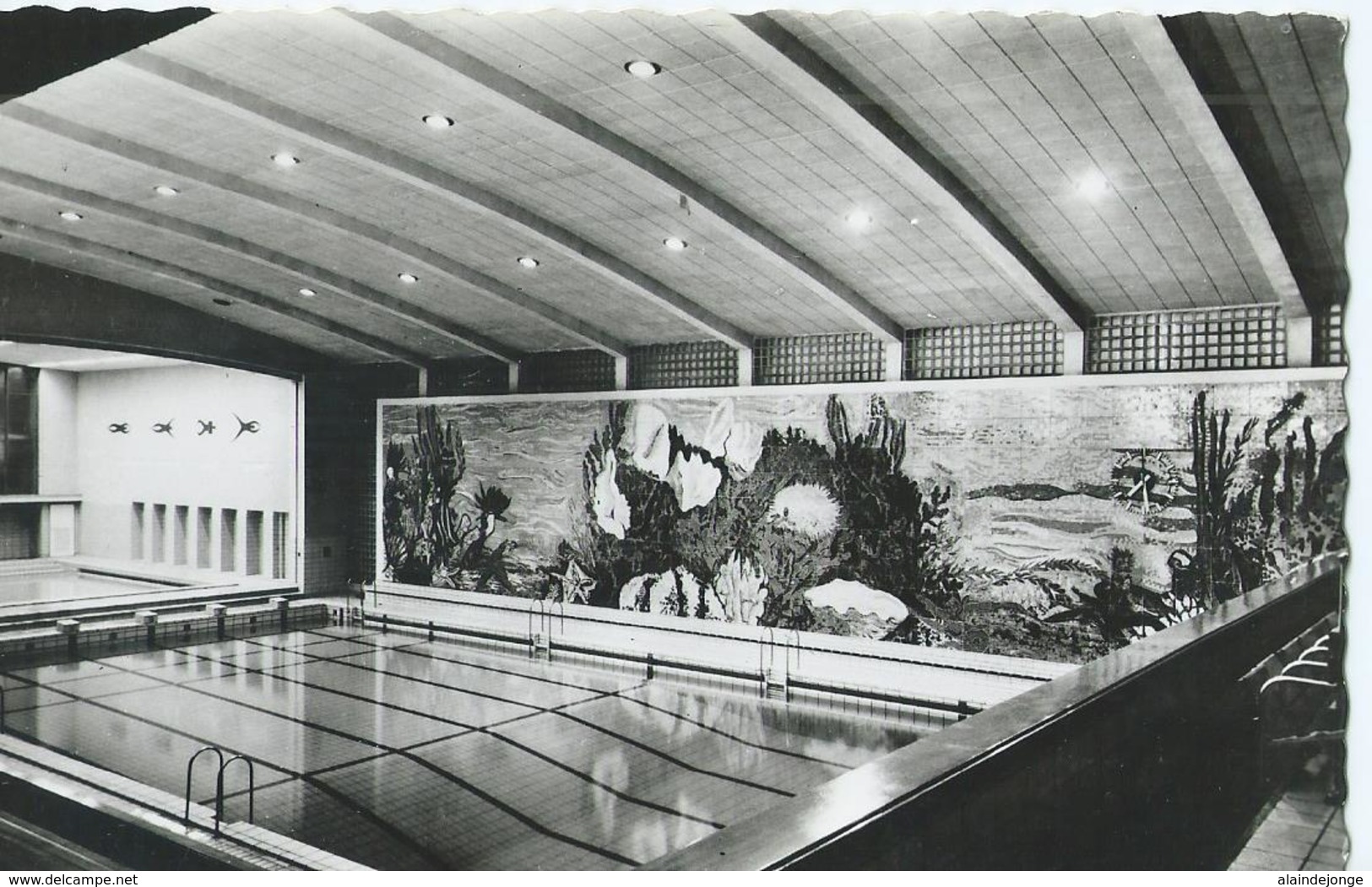 La Louviere - Piscine Communale De La Louviere - Architecte Paul Emonts - Editeur Best - La Louvière