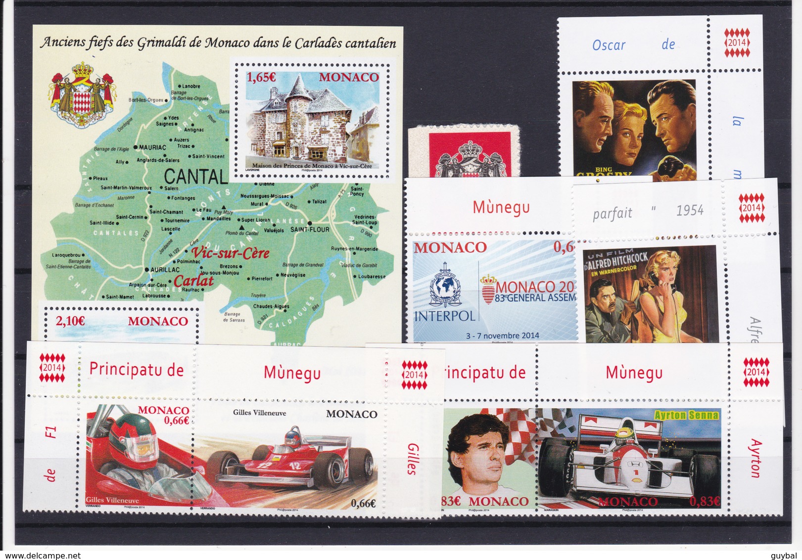 Monaco - Année Complète 2013 - N° 2858 à 2906 Tous **  - 49 Timbres - Ongebruikt