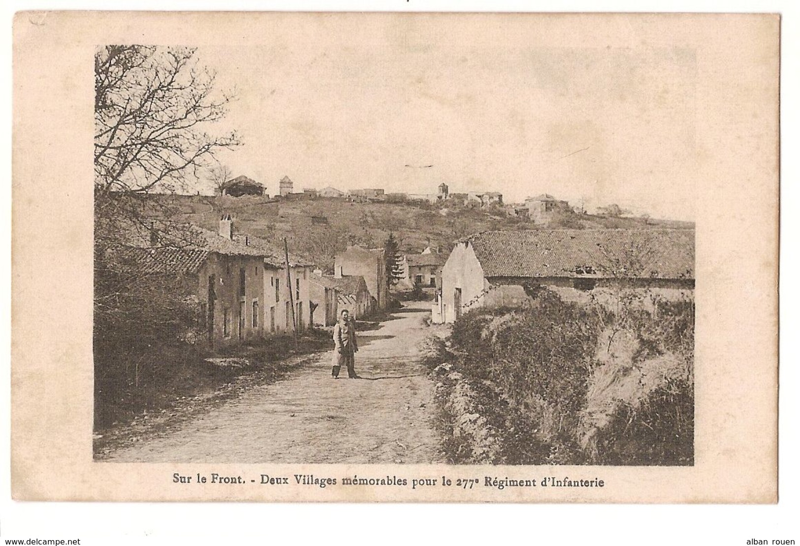 54 002 - NORROY LES PONT A MOUSSON - Sur Le Front, Deux Villages Mémorables Pour Le 277e Régiment D'Infanterie - Altri & Non Classificati