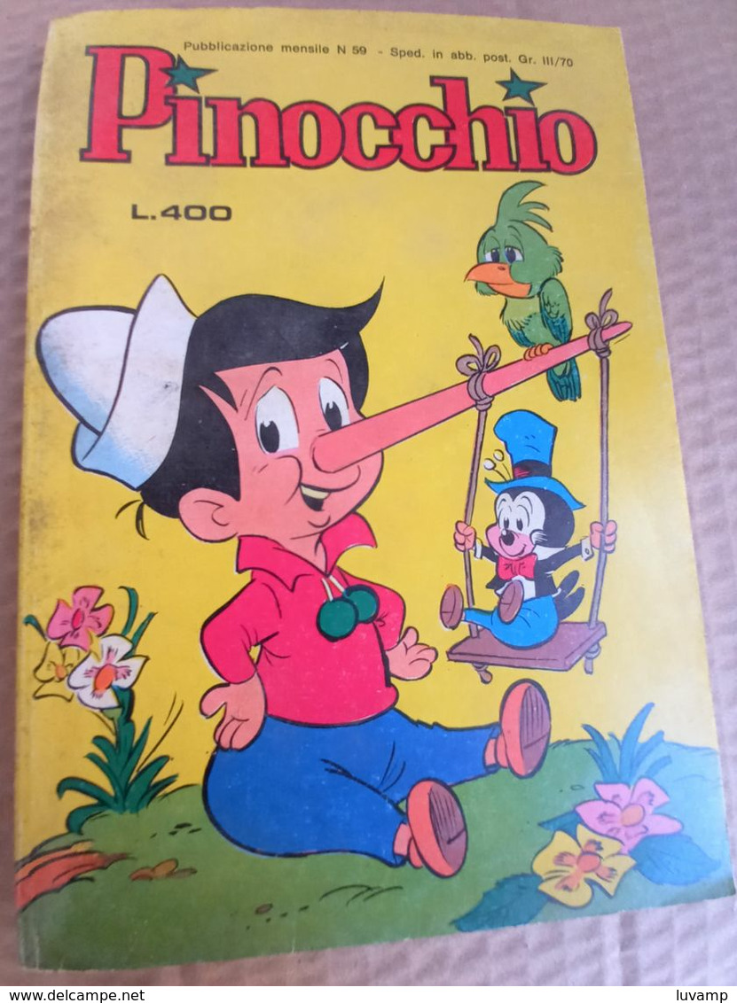 PINOCCHIO  N 59 DEL FEBBRAIO 1979 - EDIZIONI METRO (CARTEL 45) - Humour