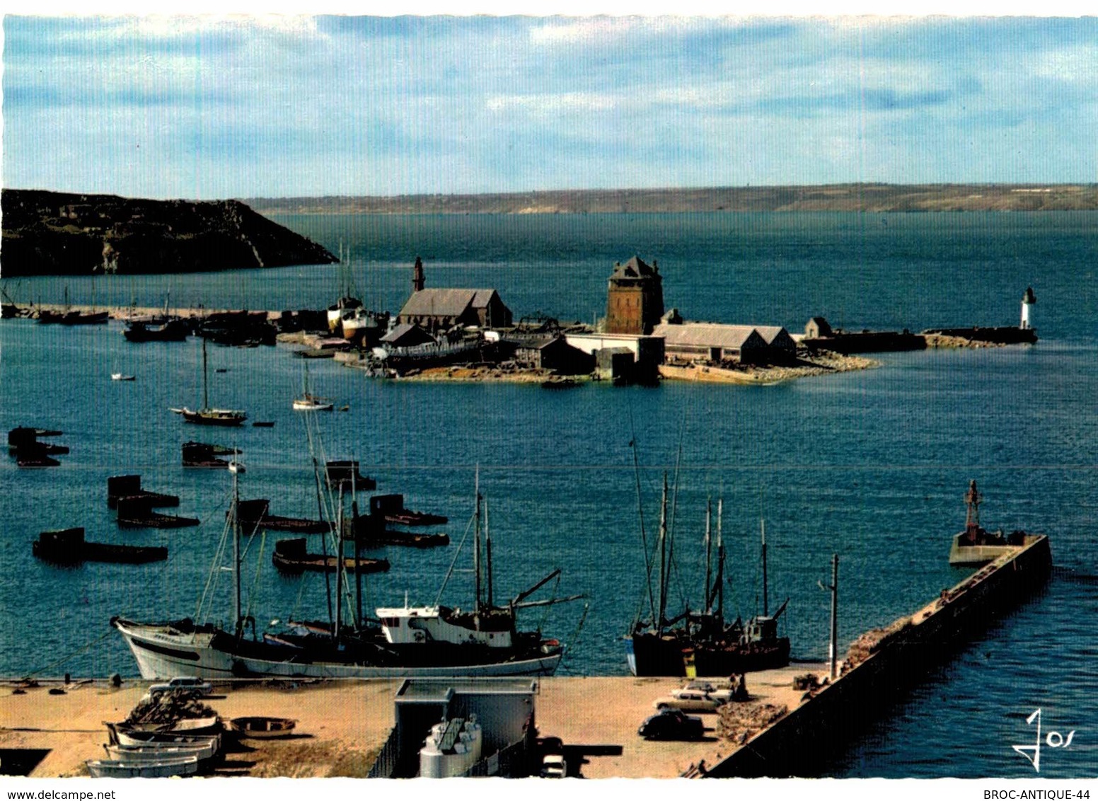 LOT N°1251 - LOT DE 60 CARTES DE CAMARET-SUR-MER  + CACHET RADE DE BREST POINTE DES ESPAGNOLS ROSCANVEL - Camaret-sur-Mer