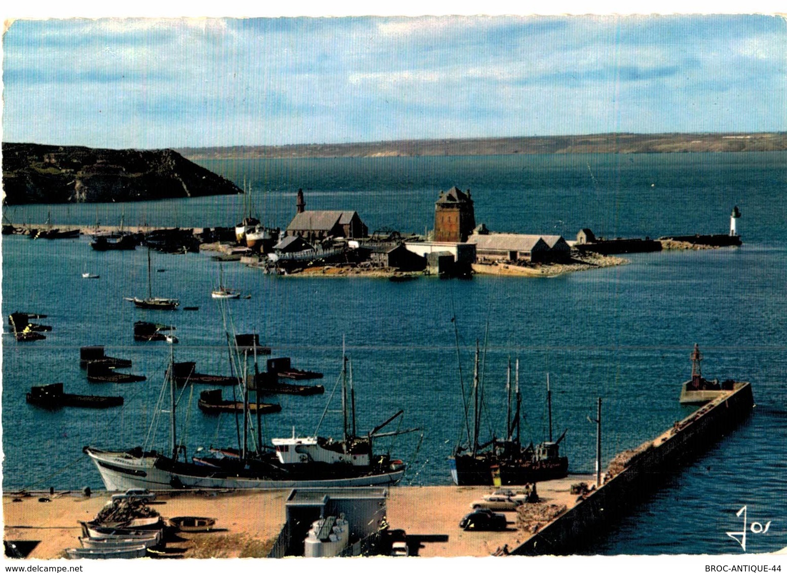 LOT N°1251 - LOT DE 60 CARTES DE CAMARET-SUR-MER  + CACHET RADE DE BREST POINTE DES ESPAGNOLS ROSCANVEL