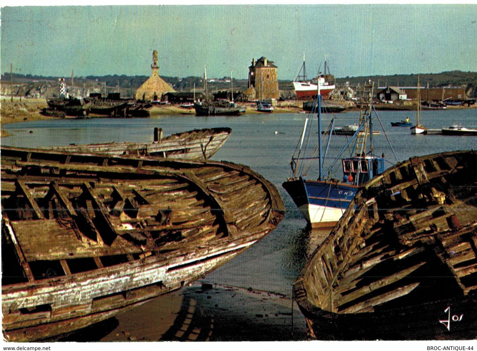 LOT N°1251 - LOT DE 60 CARTES DE CAMARET-SUR-MER  + CACHET RADE DE BREST POINTE DES ESPAGNOLS ROSCANVEL