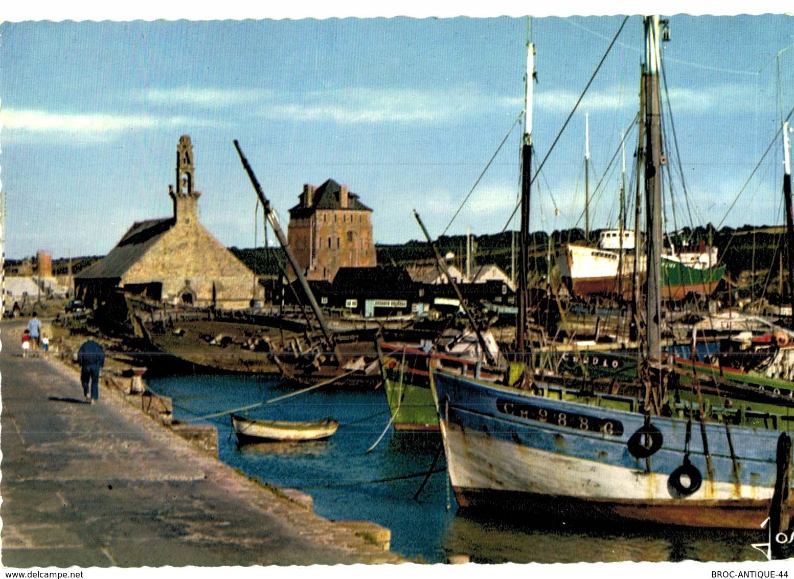 LOT N°1251 - LOT DE 60 CARTES DE CAMARET-SUR-MER  + CACHET RADE DE BREST POINTE DES ESPAGNOLS ROSCANVEL