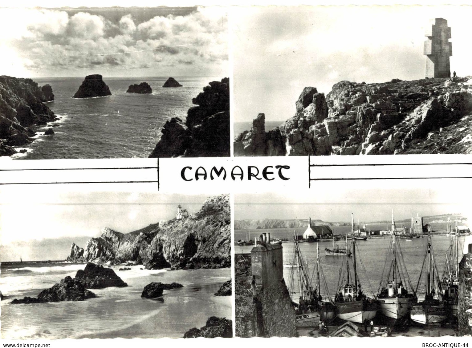 LOT N°1252 - LOT DE 18 CARTES DE CAMARET-SUR-MER