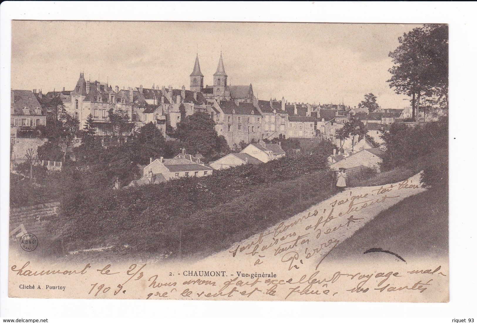 2 - CHAUMONT - Vue Générale - Chaumont