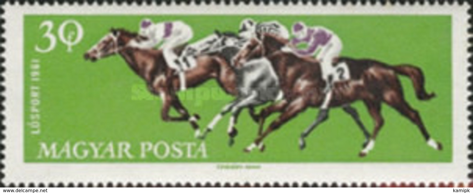 MH  STAMPS Hungary - Horse Sports -1961 - Unused Stamps