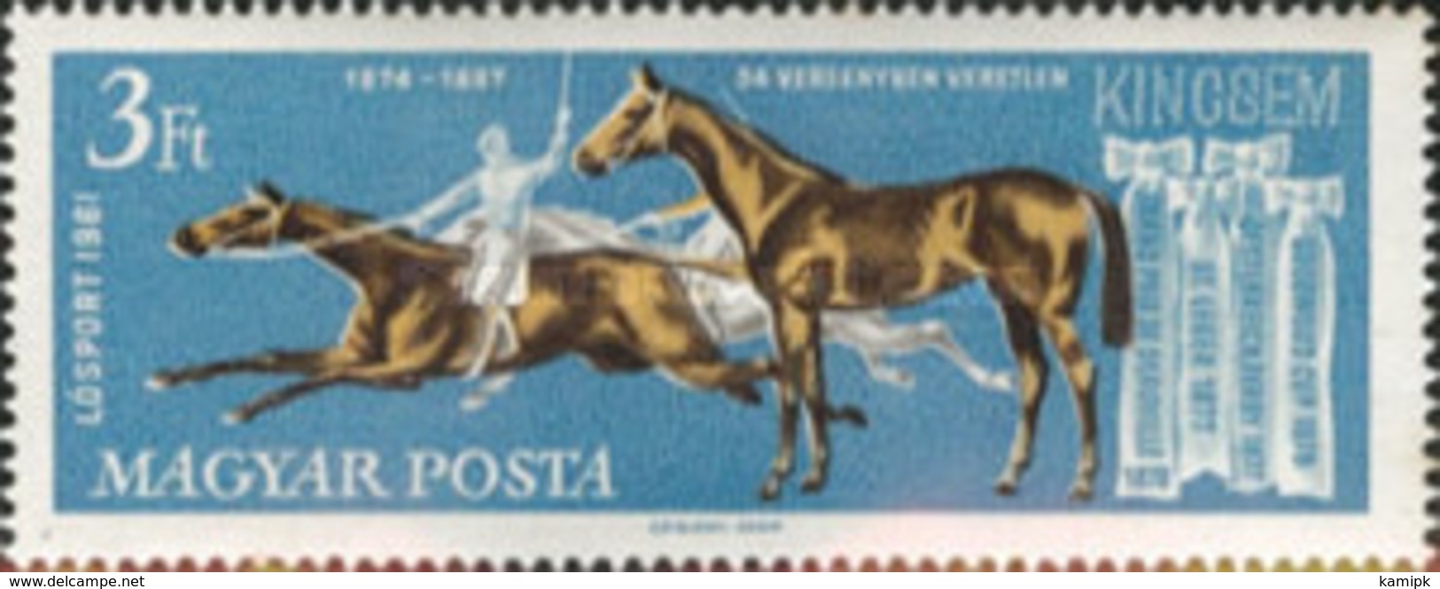 MH  STAMPS Hungary - Horse Sports -1961