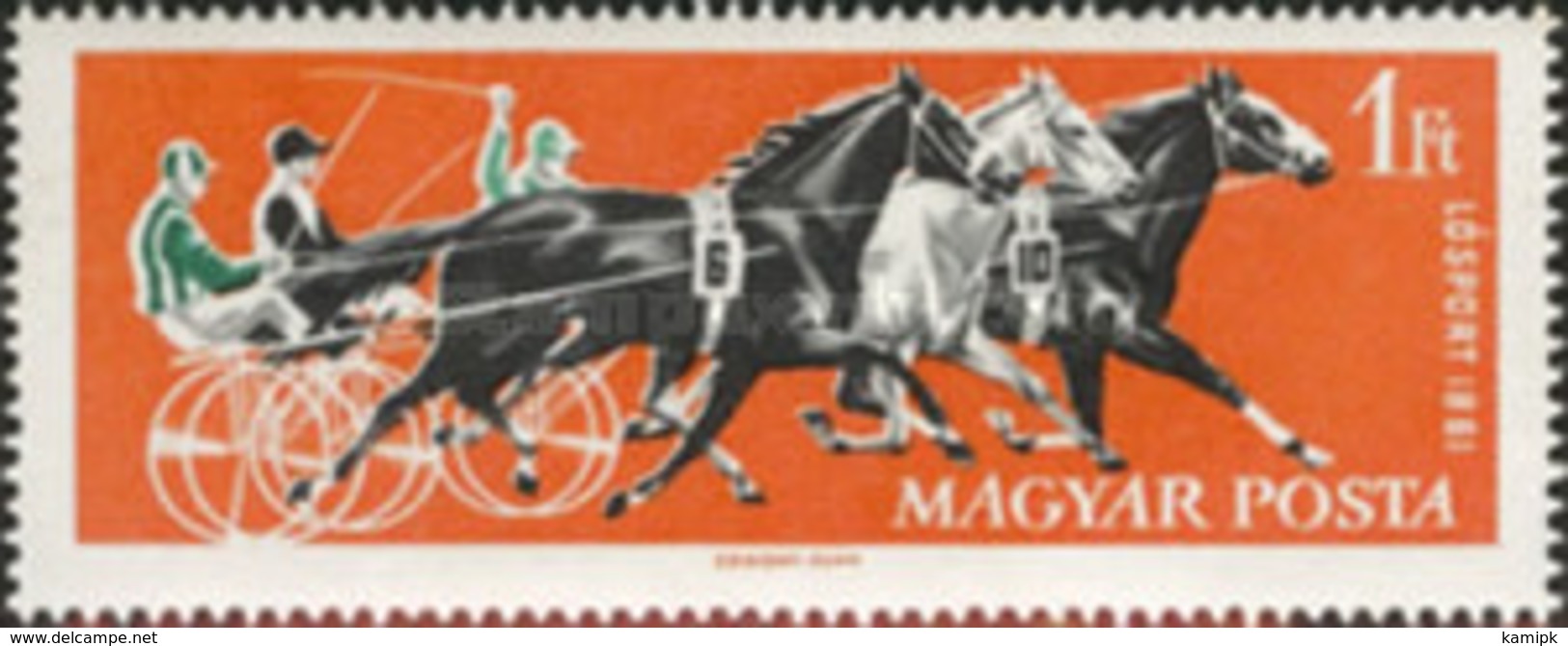 MH  STAMPS Hungary - Horse Sports -1961