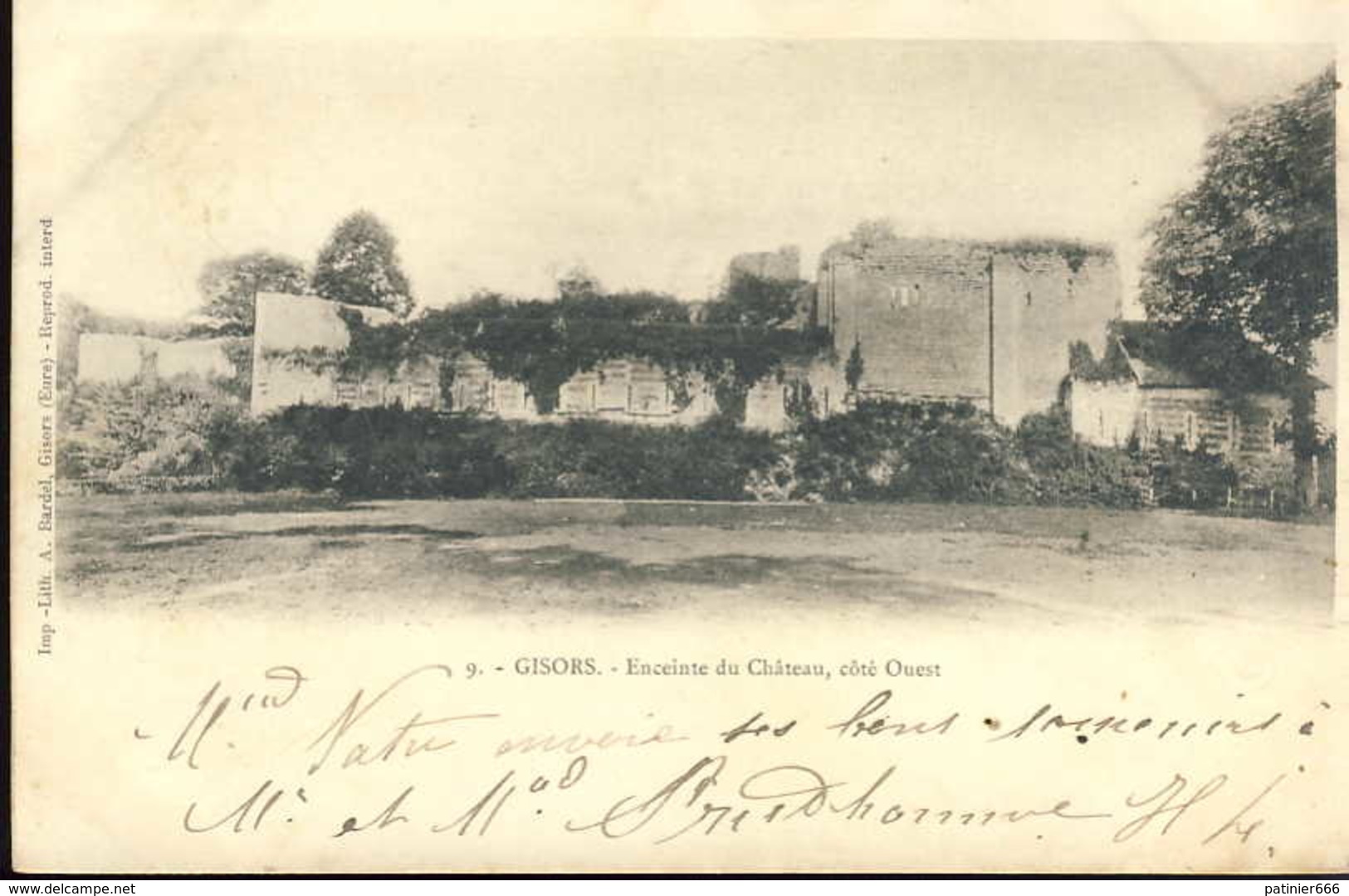 Gisor Enceinte Du Chateau - Gisors