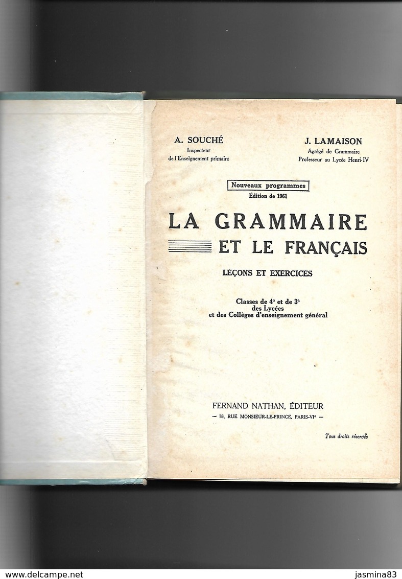 La Grammaire Nouvelle Et Le Français - 12-18 Ans