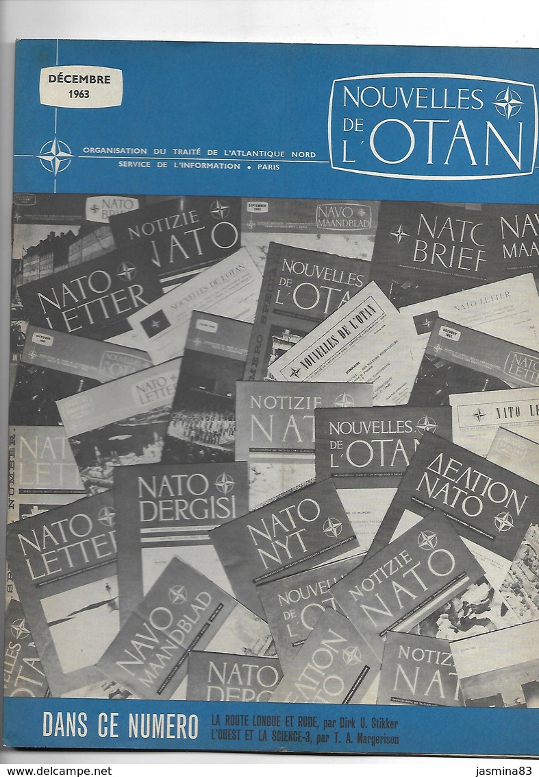 Les Nouvelles De L'OTANde Décembre 1963 - Autres & Non Classés