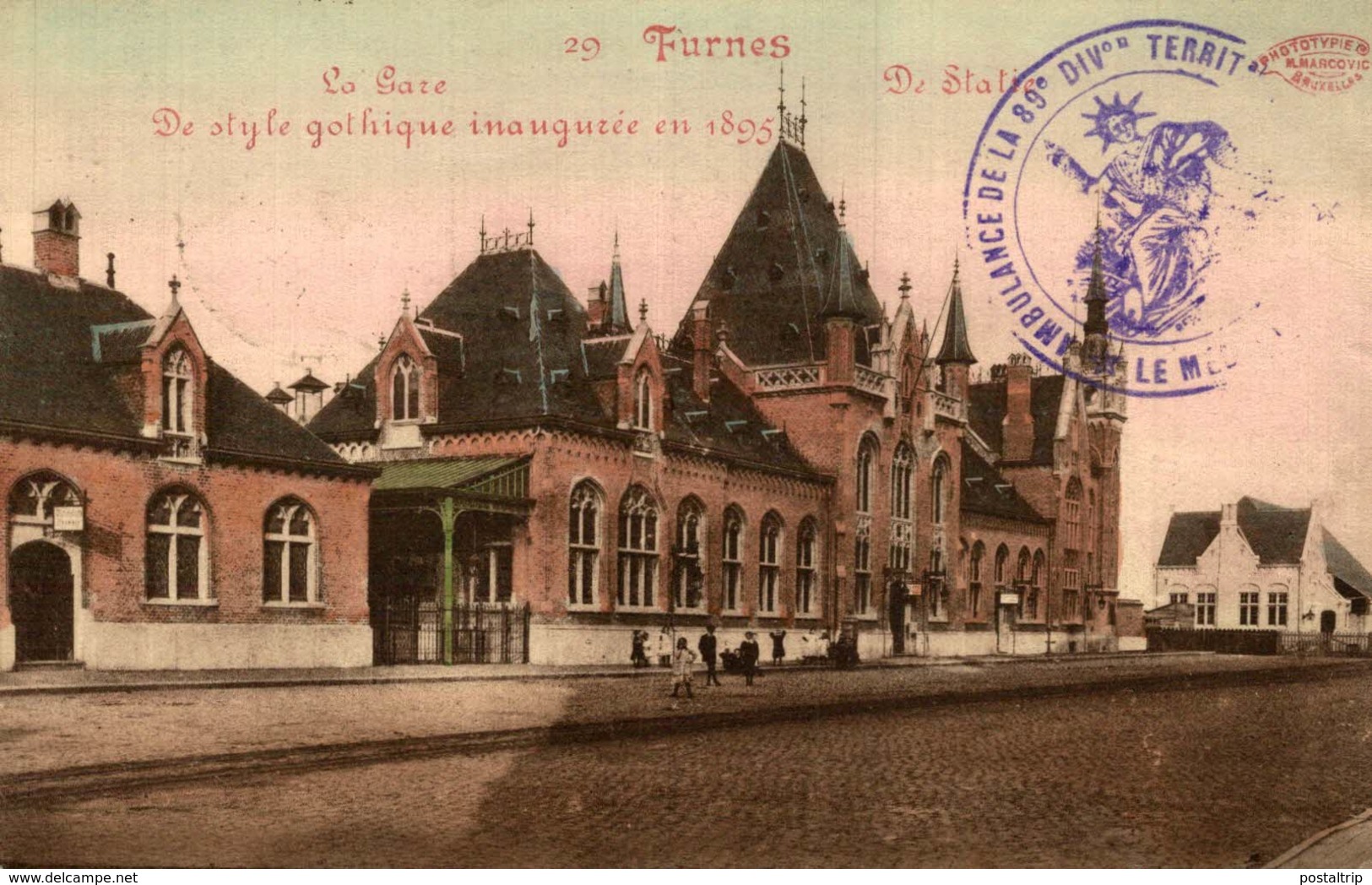 Veurne Furnes : La Gare - Veurne