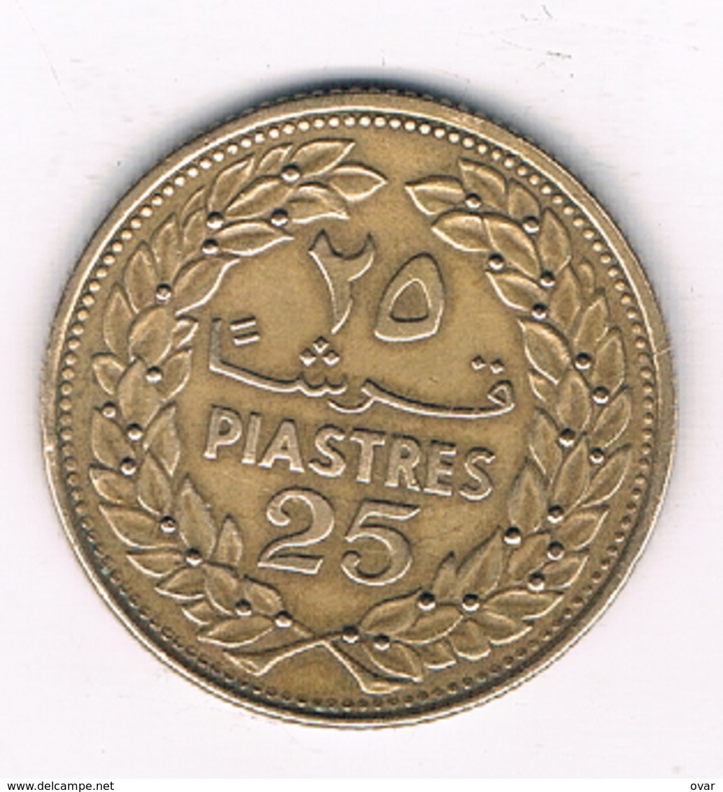 25  PIASTRES 1970 LIBANON /2319/ - Liban