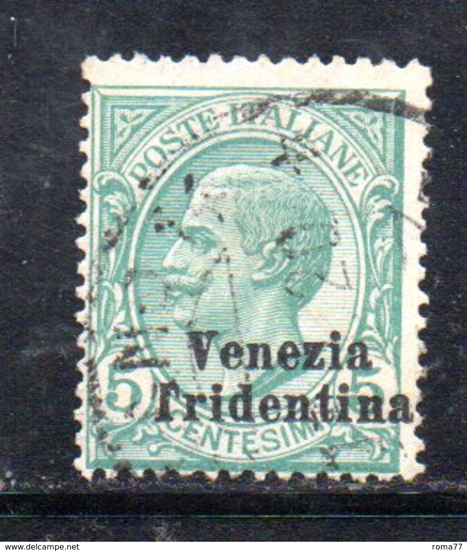 XP4264 - TRENTINO ALTO ADIGE 1918 , Sassone N. 21  Usato - Trentin