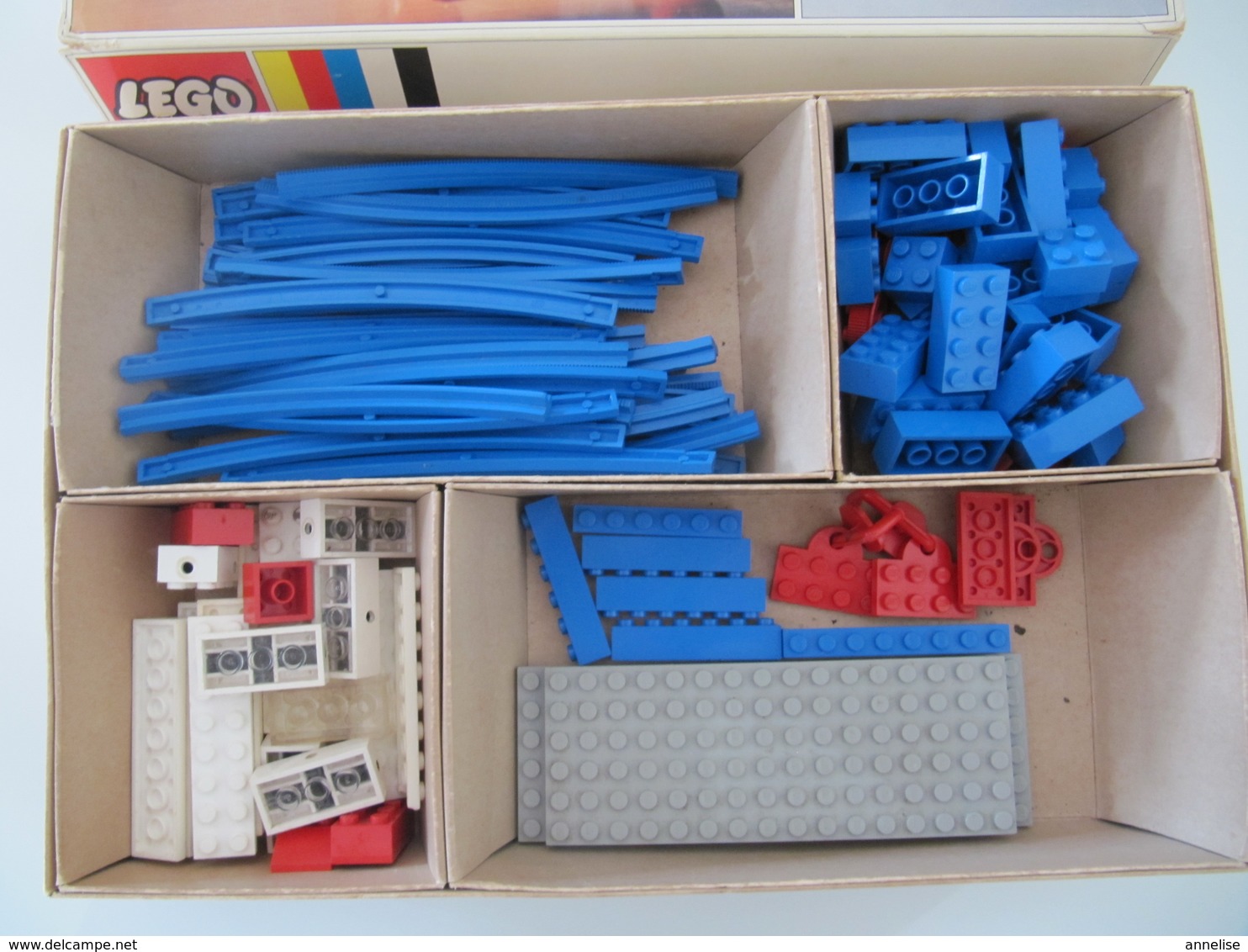 Set LEGO 111-2 Starter Train Set Without Motor 1966 - Lego System