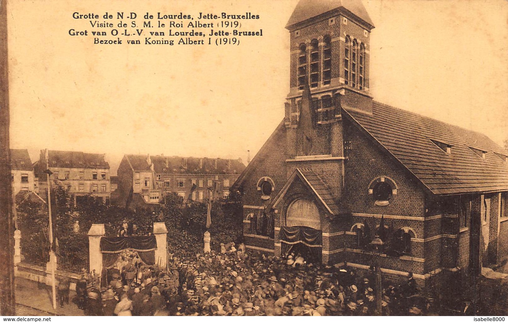 Bruxelles  Brussel   Jette - Laeken Laken  église De La Grotte De Lourdes , Kerk Van De Grot Van Lourdes      I 5847 - Jette