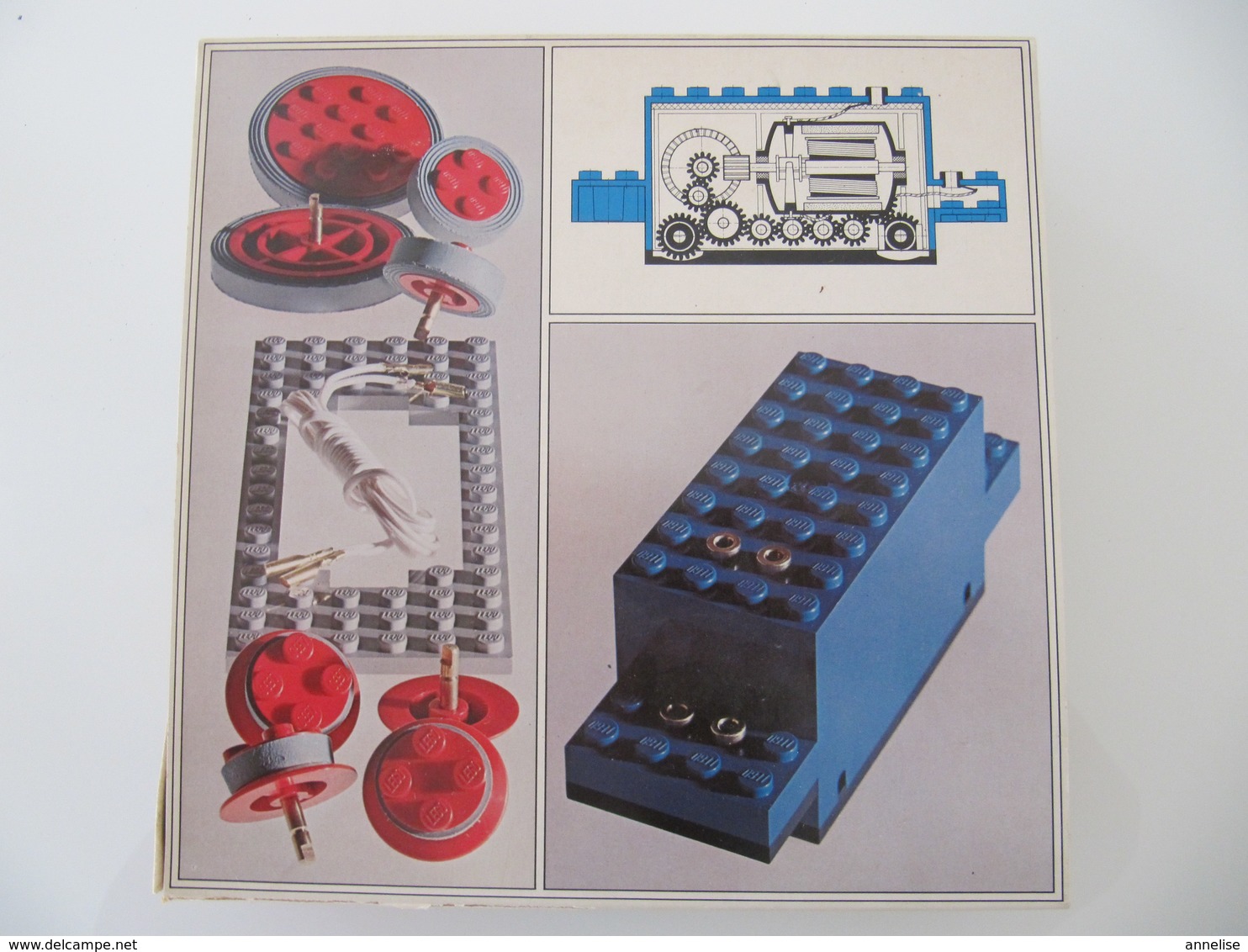 Set LEGO 100-2 - Moteur 1966 - Lego System