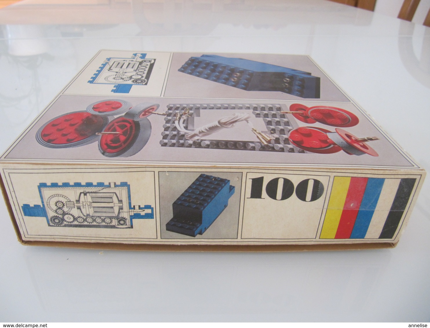 Set LEGO 100-2 - moteur 1966