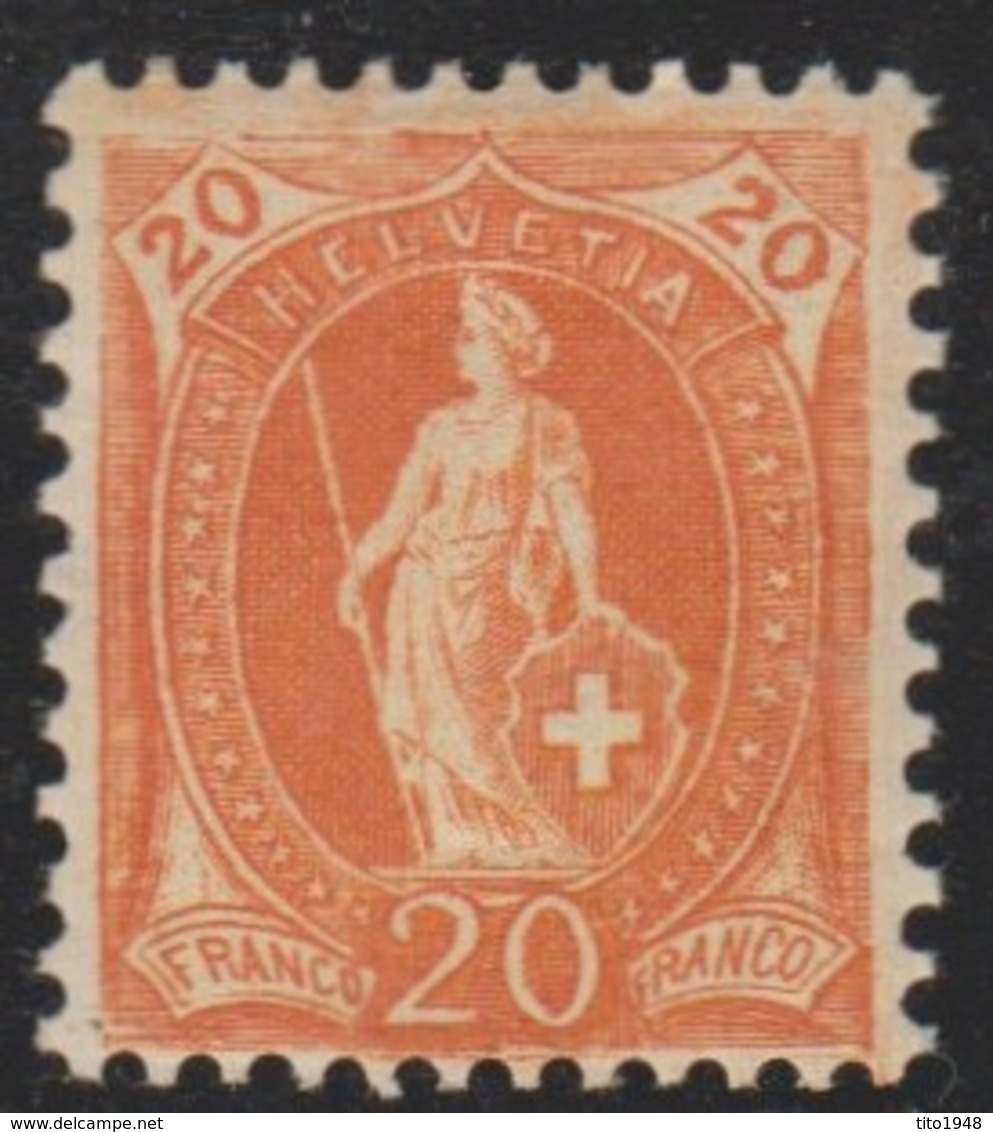 Schweiz, 1905, 86A**, Stehende Helvetia, Siehe Scan! - Unused Stamps