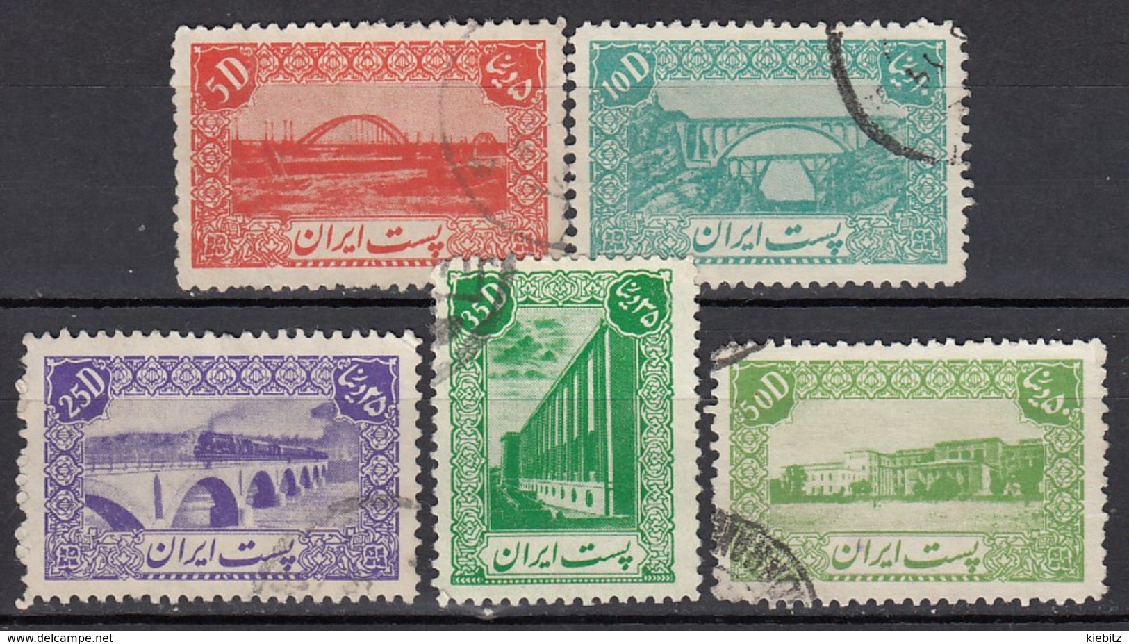 IRAN 1942 - MiNr: 746 - 759   Lot 5x   Used - Iran