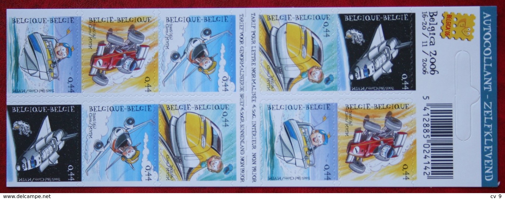 Booklet Carnet BELGICA 2006 Space OBC N° 3373-3377 B49 (Mi 3421-3425) 2005 POSTFRIS MNH ** BELGIE / BELGIEN / BELGIUM - Ungebraucht