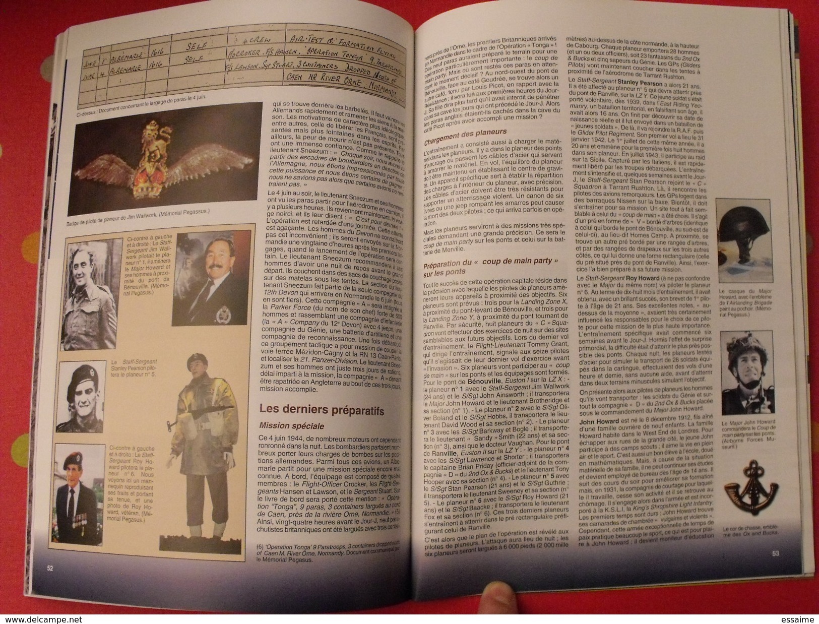 39-45 Magazine Hors Série Historica N° 28 De 2002. Normandie La Nuit Des Paras Major Howard 6 Juin 1944 - Histoire