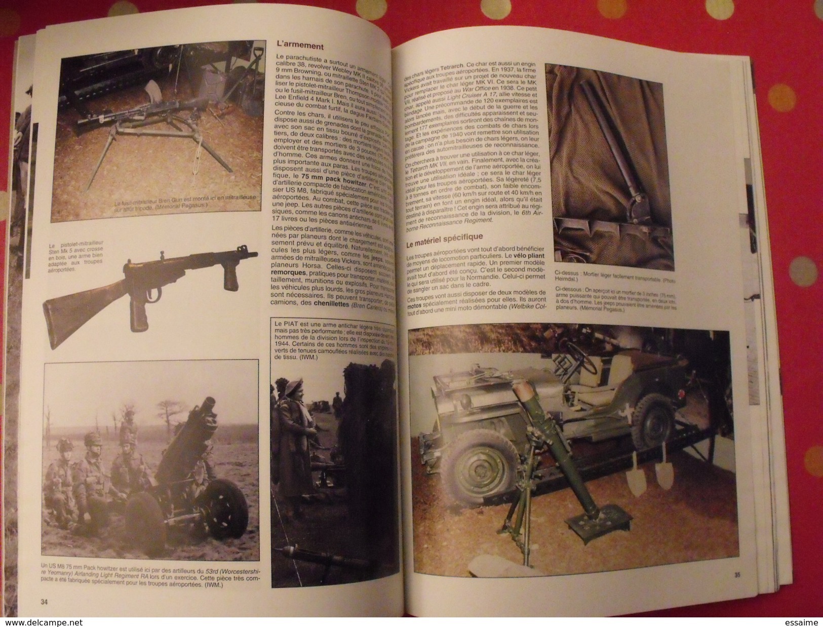 39-45 magazine hors série Historica n° 28 de 2002. Normandie la nuit des paras Major Howard 6 juin 1944