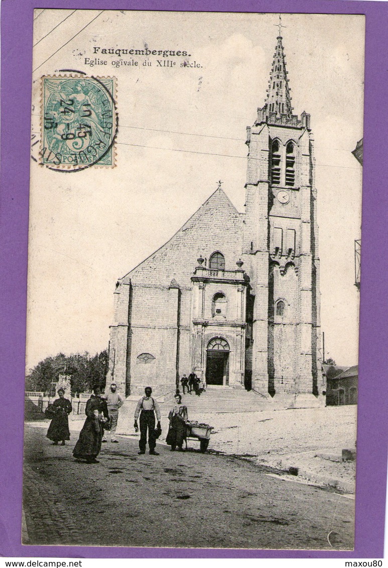 FAUQUEMBERGUES - Eglise ....- 1906 - - Fauquembergues
