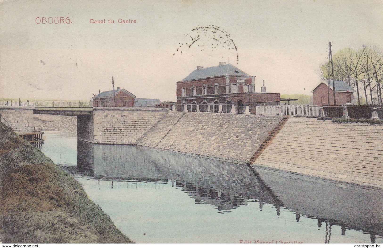 Obourg, Canal Du Centre (pk57195) - Mons