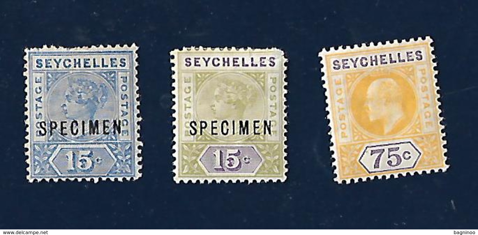 Seychelles 1890 SPECIMEN - Seychelles (1976-...)