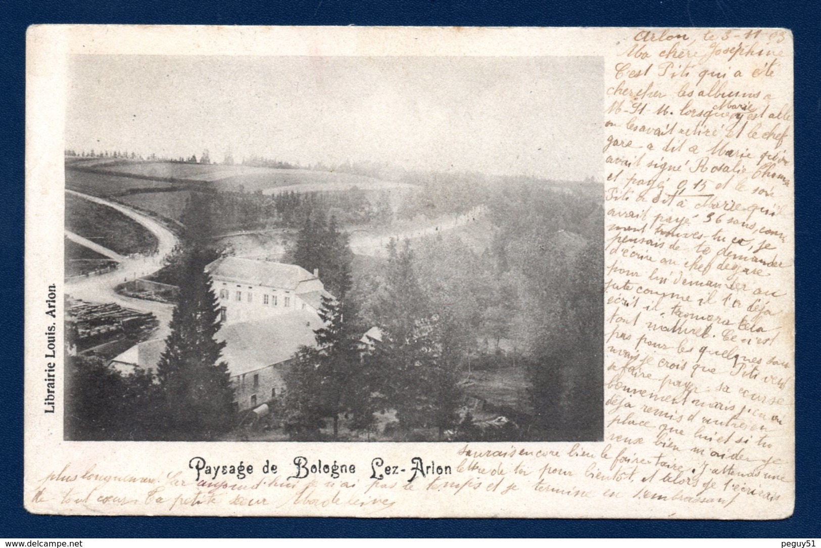 Habay La Neuve. Paysage De Bologne-lez-Arlon. 1903 - Habay