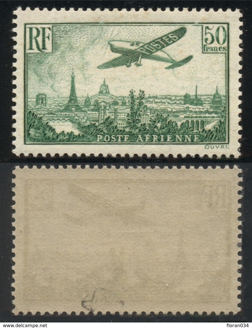 France PA N° 14 Neuf * Signé JF Brun - Superbe Qualité - 1927-1959 Neufs