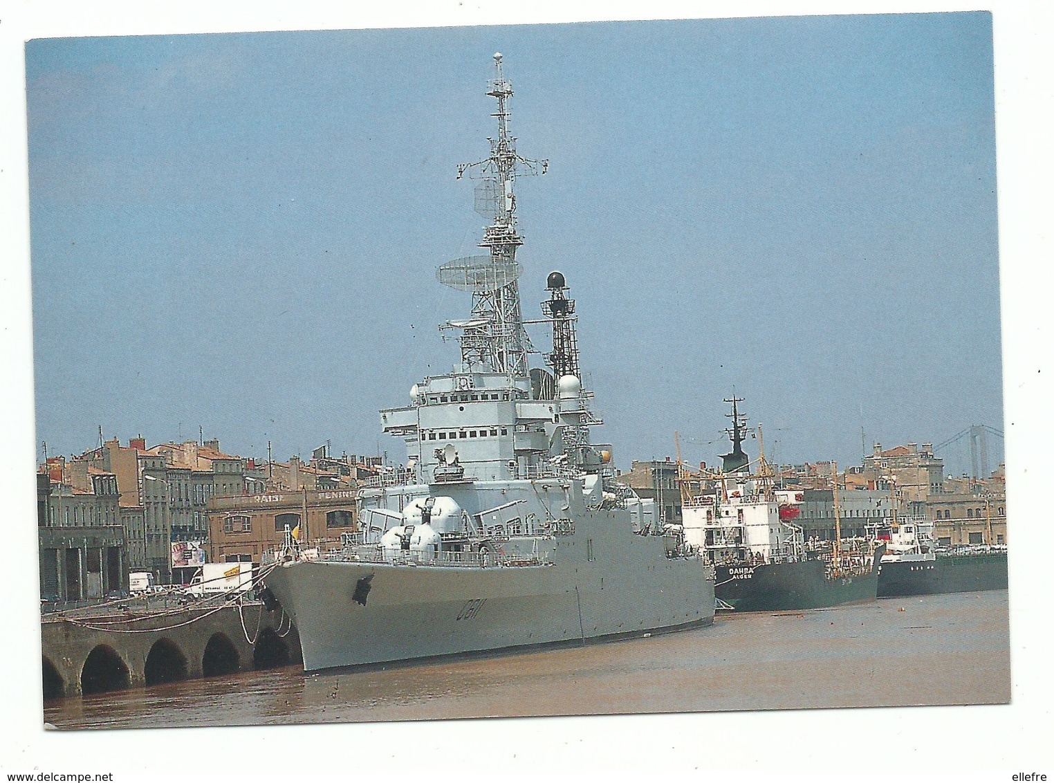 CPM Bateau De Guerre Croiseur Colbert Quai Des Chartrons - 33 - Bordeaux Photo Philippe Roy SMPV - Guerre